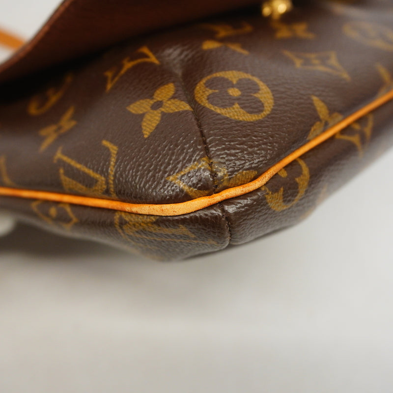 【6hf6142】ルイヴィトン ショルダーバッグ モノグラム ミュゼットサルサロングストラップ M51387 ブラウン【中古】レディース