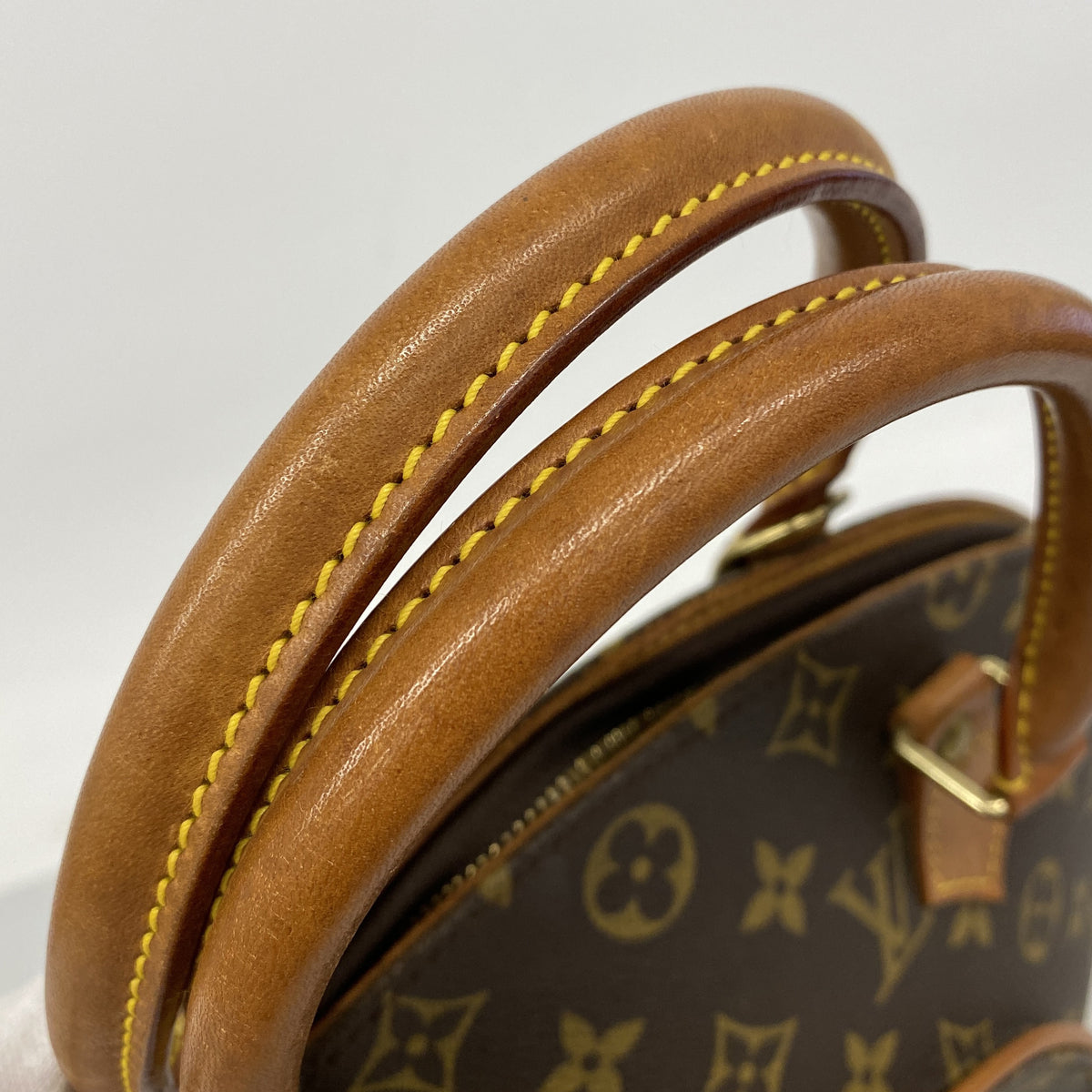 【6hf6168】ルイヴィトン ハンドバッグ モノグラム エリプスMM M51126 ブラウン【中古】レディース