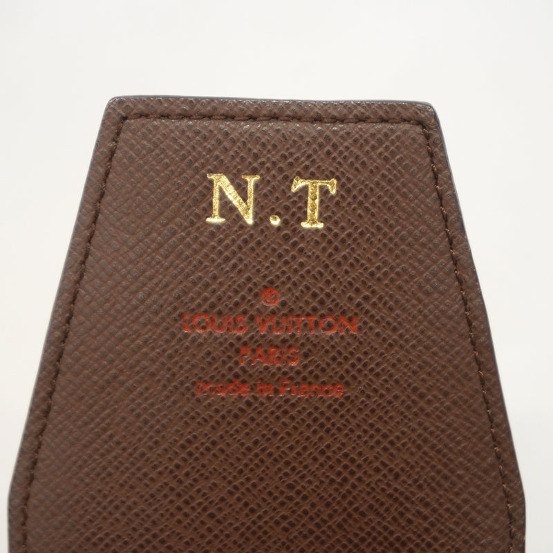 【6hf6178】ルイヴィトン シガレットケース ダミエ エテュイシガレット N63024 エベヌ【中古】メンズ レディース ユニセックス