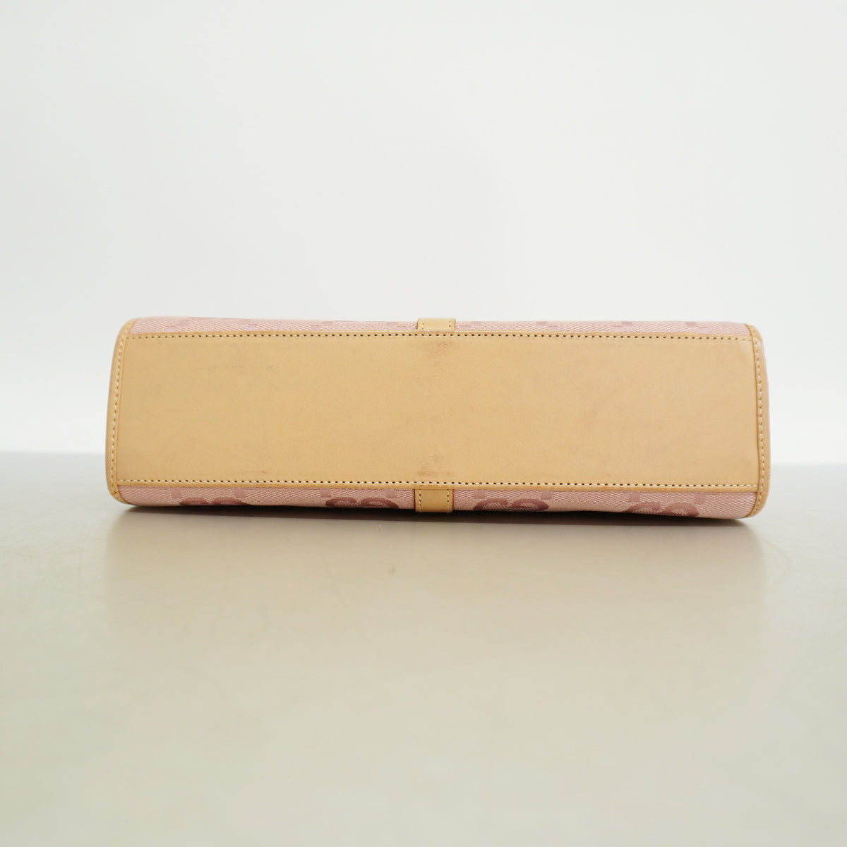 【6hf6179】グッチ ハンドバッグ ジャッキー ジャンボGG 002 1068 キャンバス ピンク シルバー金具【中古】レディース