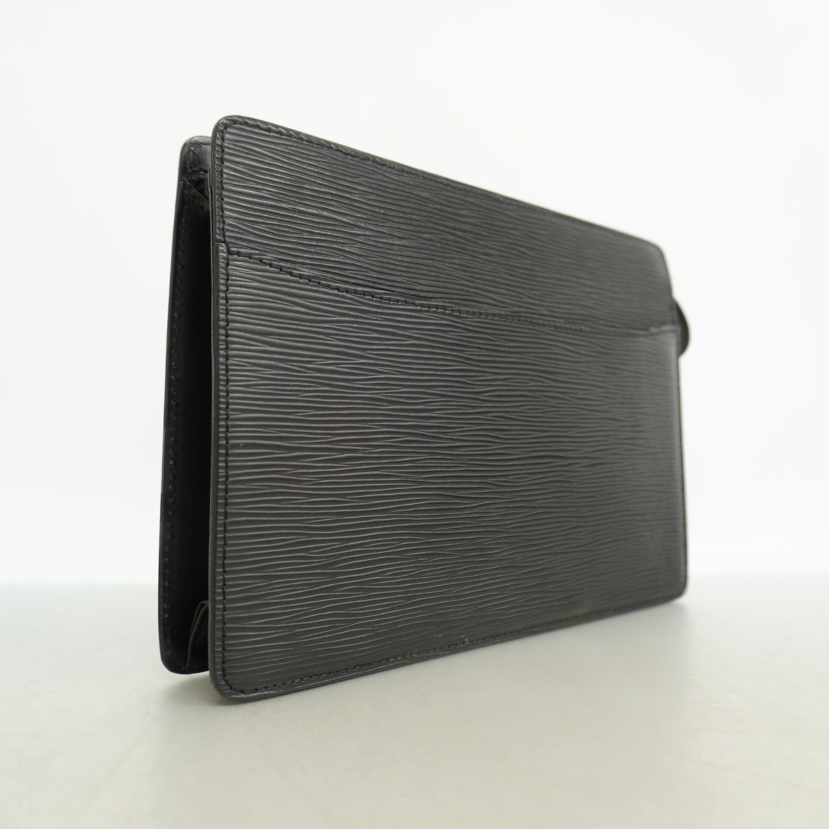 【6hf6184】ルイヴィトン クラッチバッグ エピ ポシェットオム M52522 ノワール【中古】メンズ