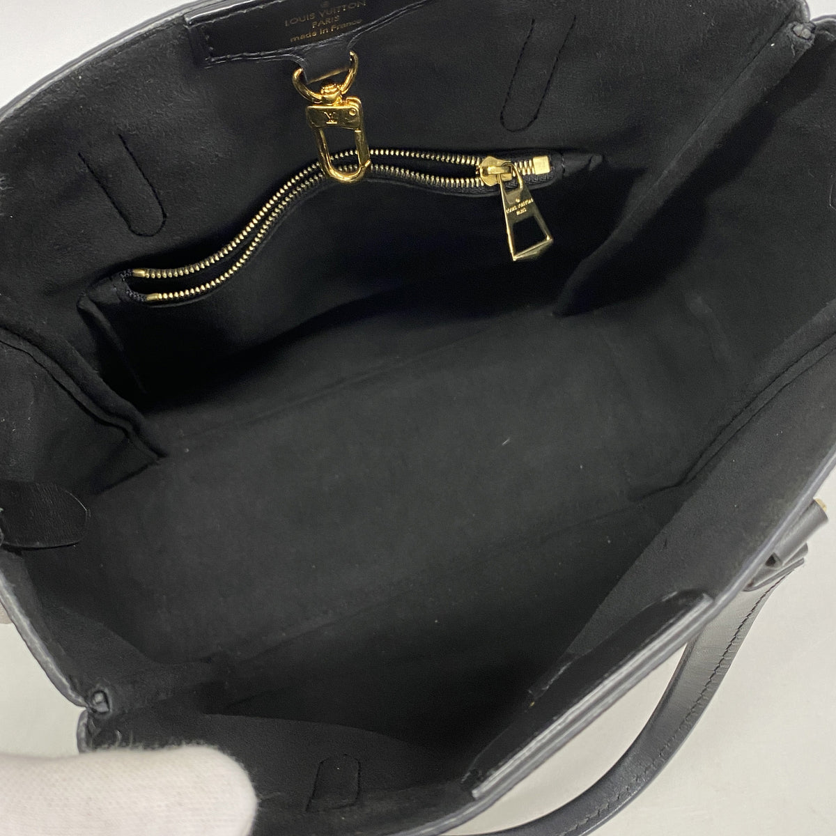 【6hf6190】ルイヴィトン ハンドバッグ ダミエ ベルモントBB N60348 エベヌ 2wayバッグ【中古】レディース