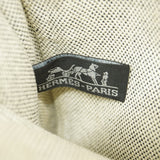 【6hf6194】エルメス トートバッグ ニューフールトゥPM キャンバス グレー シルバー金具【中古】レディース