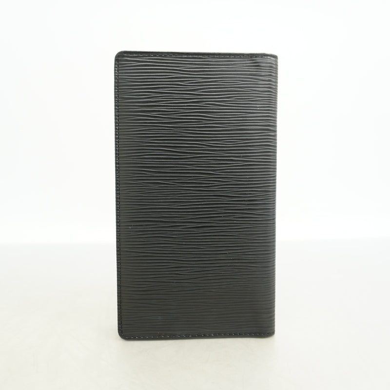 【6hf6203】ルイヴィトン 手帳カバー エピ ポルトカルトクレディ ノワール【中古】メンズ レディース ユニセックス