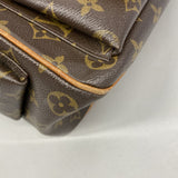 【6hf6205】ルイヴィトン ショルダーバッグ モノグラム ミュルティプリシテ M51162 ブラウン【中古】レディース