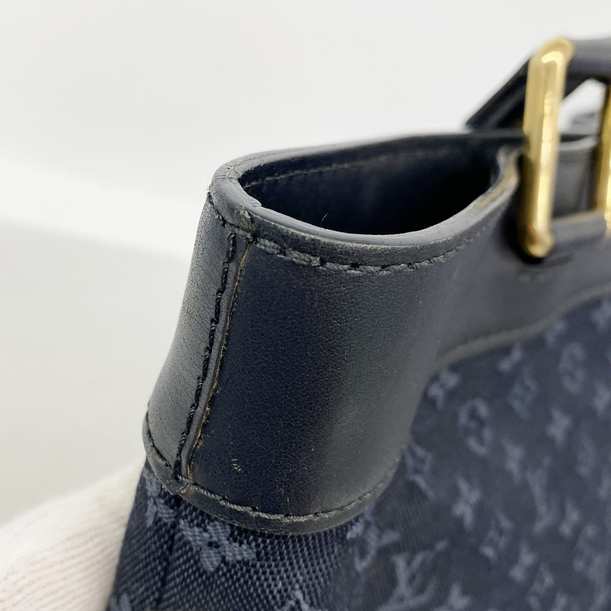 【6hf6225】ルイヴィトン トートバッグ モノグラム・ミニ ルシーユGM M92679 TSTブルー【中古】レディース