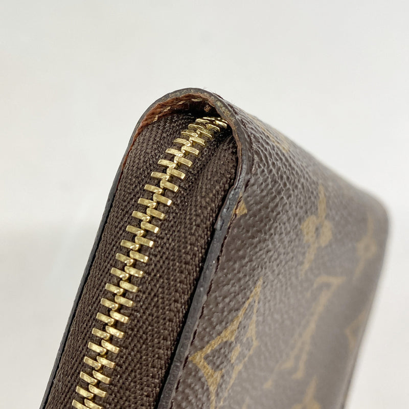 【6hf6227】ルイヴィトン コインケース モノグラム ジッピーコインパース M60067 ブラウン【中古】メンズ レディース ユニセックス
