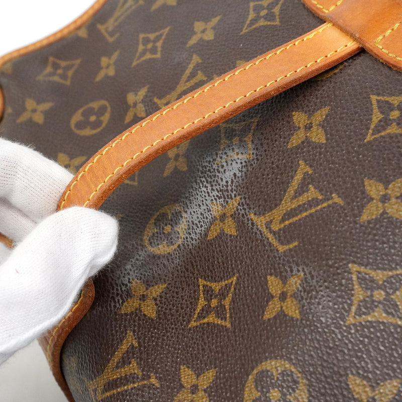【6hf6236】ルイヴィトン ショルダーバッグ モノグラム ソミュール30 M42256 アイボリー【中古】レディース