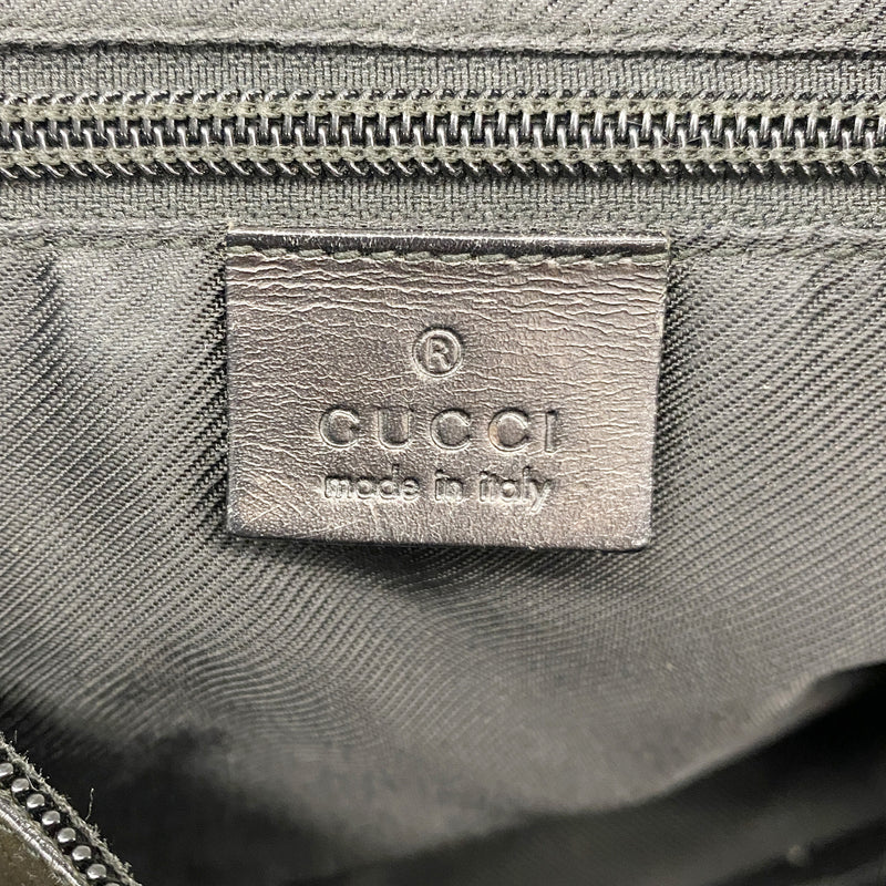 【6hf6239】グッチ ショルダーバッグ GGキャンバス 019 0432 キャンバス ベージュ ブラック シャンパンゴールド金具【中古】レディース