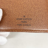 【6hf6246】ルイヴィトン 財布 モノグラム ポルトパピエジップ M61207 ブラウン【中古】レディース