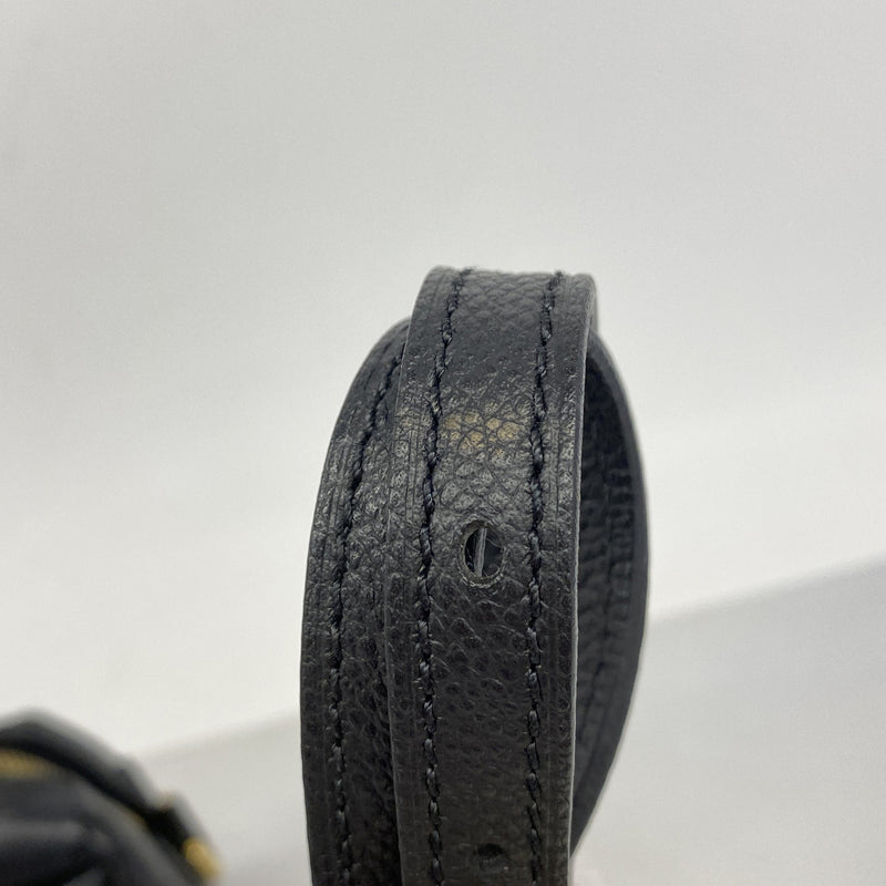 【6hf6249】ルイヴィトン ハンドバッグ モノグラム・アンプラント スピーディバンドリエール20 M42397 ノワール 2wayバッグ【中古】レディース