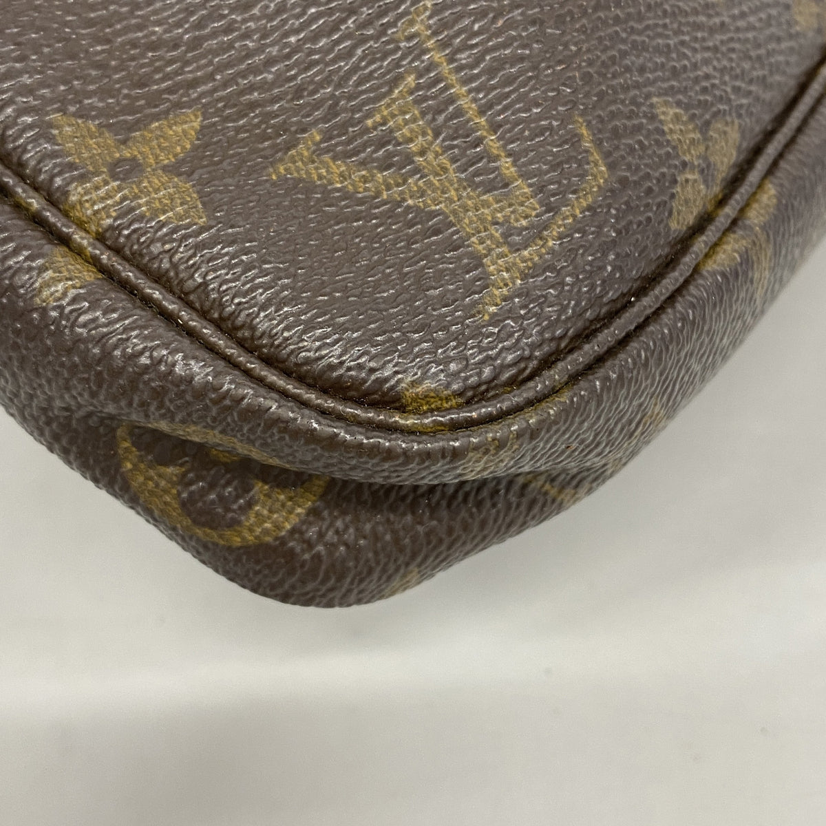 【6hf6250】ルイヴィトン ポーチ モノグラム ポシェットアクセソワール M51980 ブラウン【中古】レディース