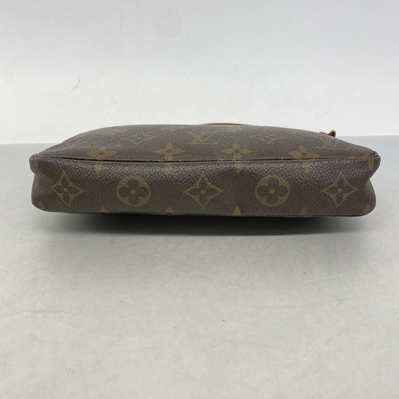 【6hf6250】ルイヴィトン ポーチ モノグラム ポシェットアクセソワール M51980 ブラウン【中古】レディース