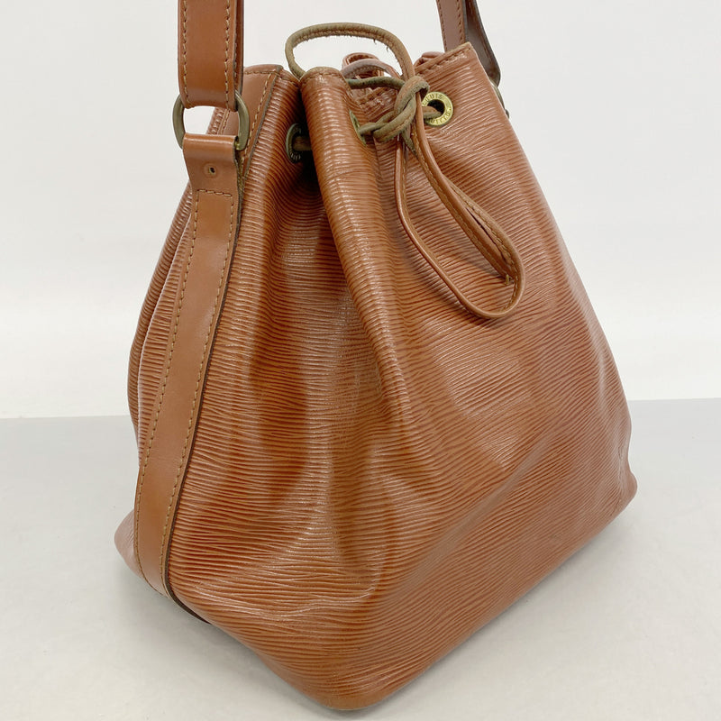 【6hf6256】ルイヴィトン ショルダーバッグ エピ プチノエ M44103 ケニアブラウン【中古】レディース