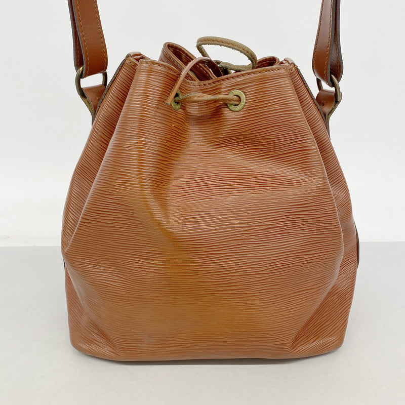 【6hf6256】ルイヴィトン ショルダーバッグ エピ プチノエ M44103 ケニアブラウン【中古】レディース