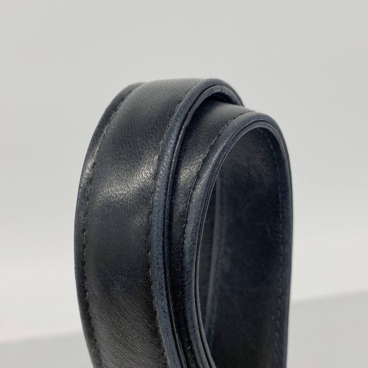 【6hf6258】シャネル トートバッグ チョコバー ラムスキン ブラック ゴールド金具【中古】レディース