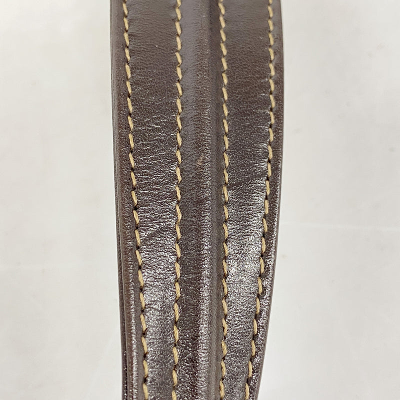 【6hf6259】フェンディ トートバッグ アニマル ハラコ ブラウン シルバー金具【中古】レディース