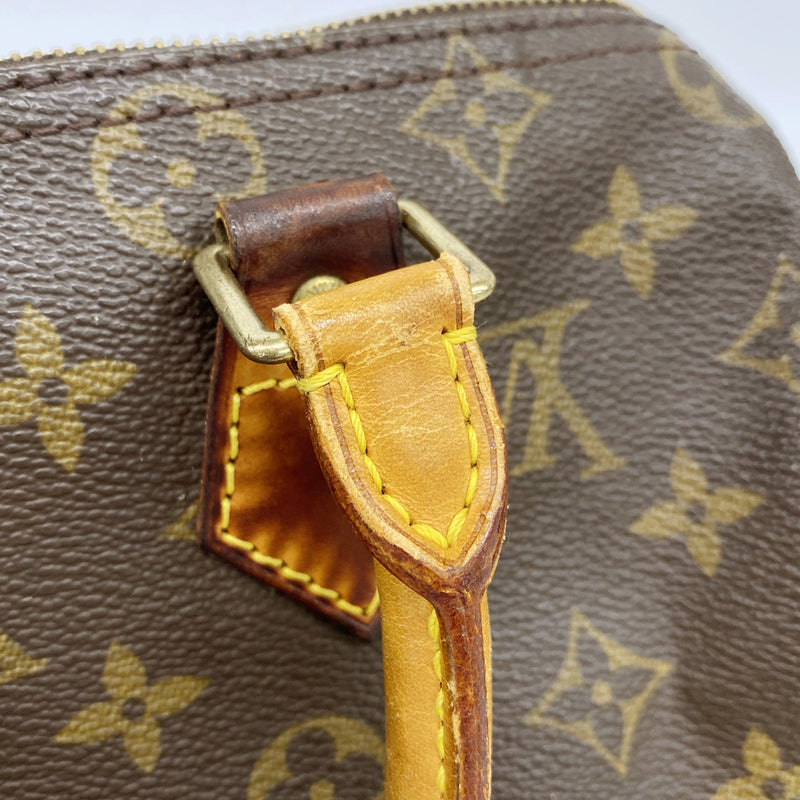 【6hf6262】ルイヴィトン ハンドバッグ モノグラム スピーディ25 M41109 ブラウン【中古】レディース