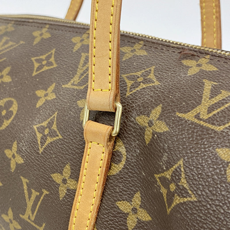 【6hf6263】ルイヴィトン ハンドバッグ モノグラム パピヨン M51385 ブラウン【中古】レディース