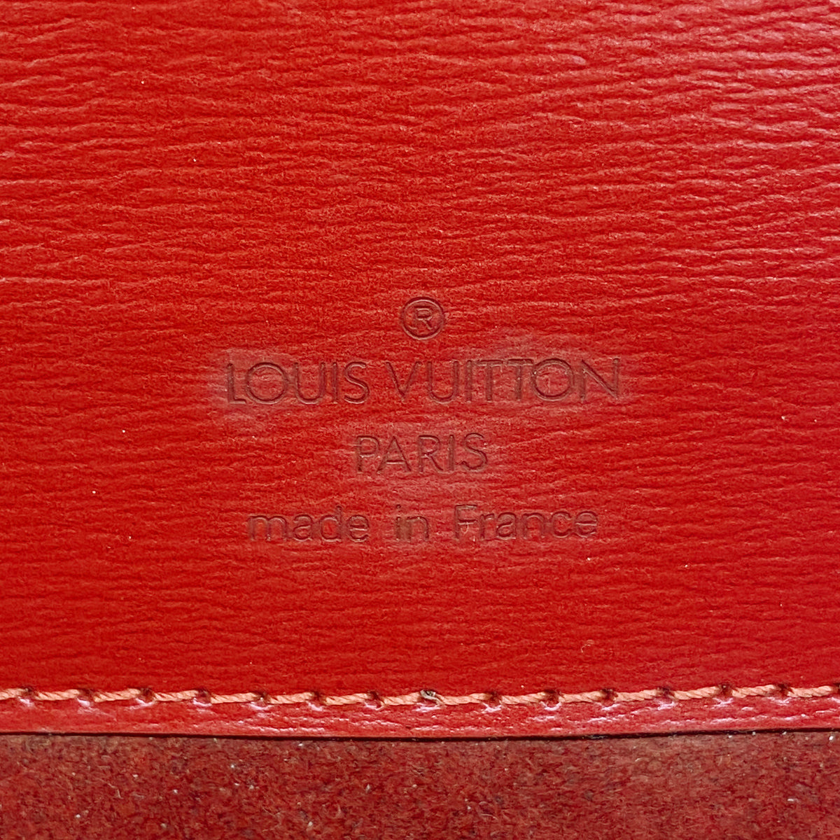 【6hf6264】ルイヴィトン ショルダーバッグ エピ ビュシ M52207 カスティリアンレッド【中古】レディース