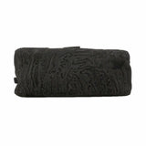 【6hf6268】フェンディ ハンドバッグ マンマバケット ペルシャンラム ブラック シルバー金具【中古】レディース