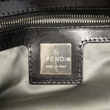 【6hf6268】フェンディ ハンドバッグ マンマバケット ペルシャンラム ブラック シルバー金具【中古】レディース