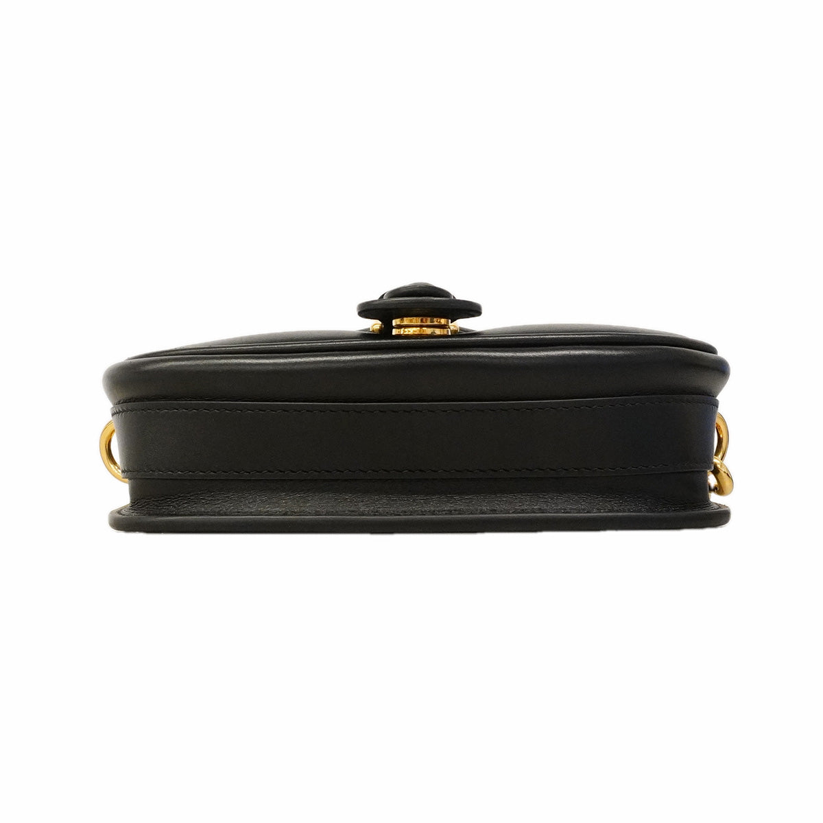 【6hf6269】クリスチャンディオール ショルダーバッグ ディオールボビー レザー ブラック ゴールド金具【中古】レディース