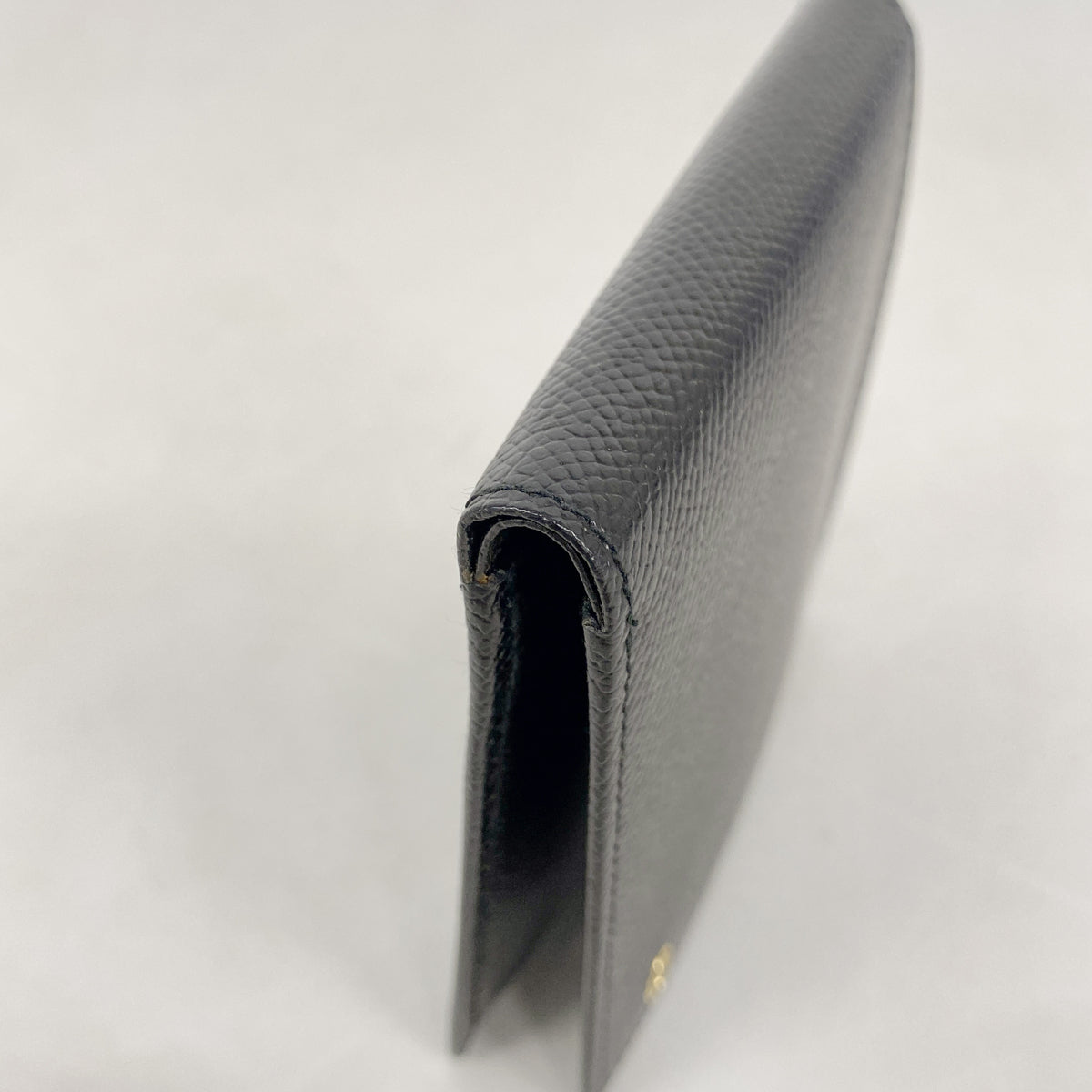 【6hf6274】クリスチャンディオール 財布 PVC ブラック ゴールド金具【中古】メンズ