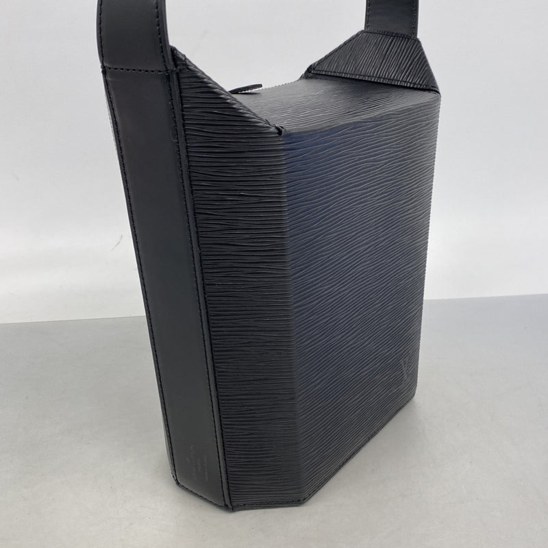 【6hf6276-k】ルイヴィトン ショルダーバッグ エピ サックソウ M80161 ノワール【中古】レディース
