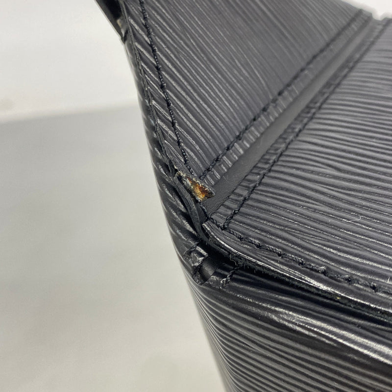 【6hf6276-k】ルイヴィトン ショルダーバッグ エピ サックソウ M80161 ノワール【中古】レディース