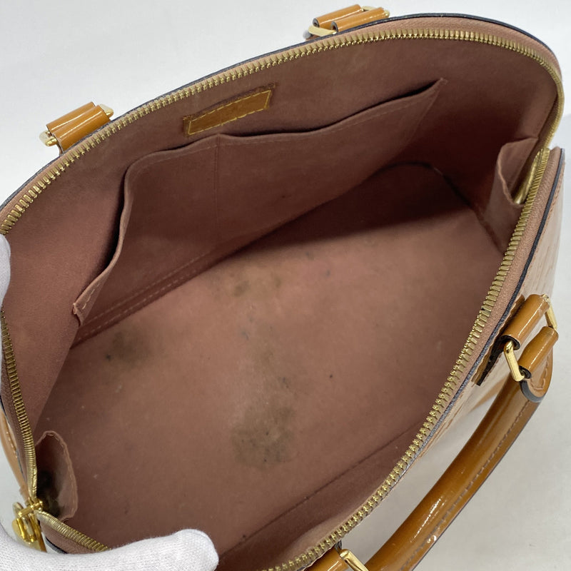【6hf6277-k】ルイヴィトン ハンドバッグ ヴェルニ アルマPM M91583 ローズヴェルール【中古】レディース