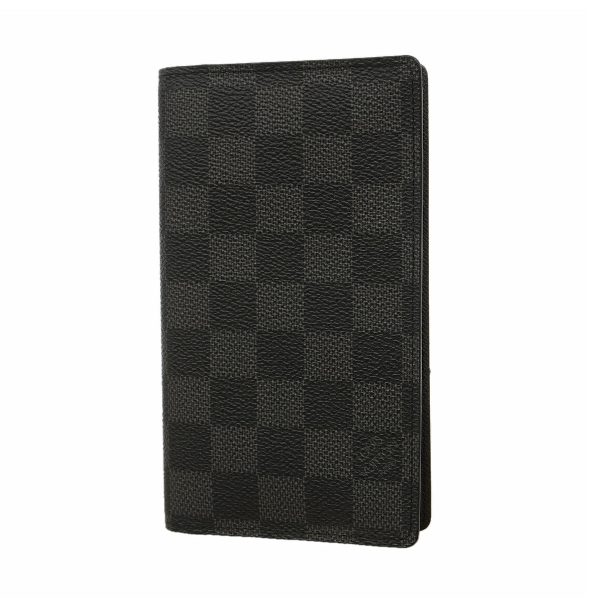 【6hf6281-k】ルイヴィトン 手帳カバー ダミエ・グラフィット アジェンダポッシュ R20975 ブラック グレー【中古】メンズ