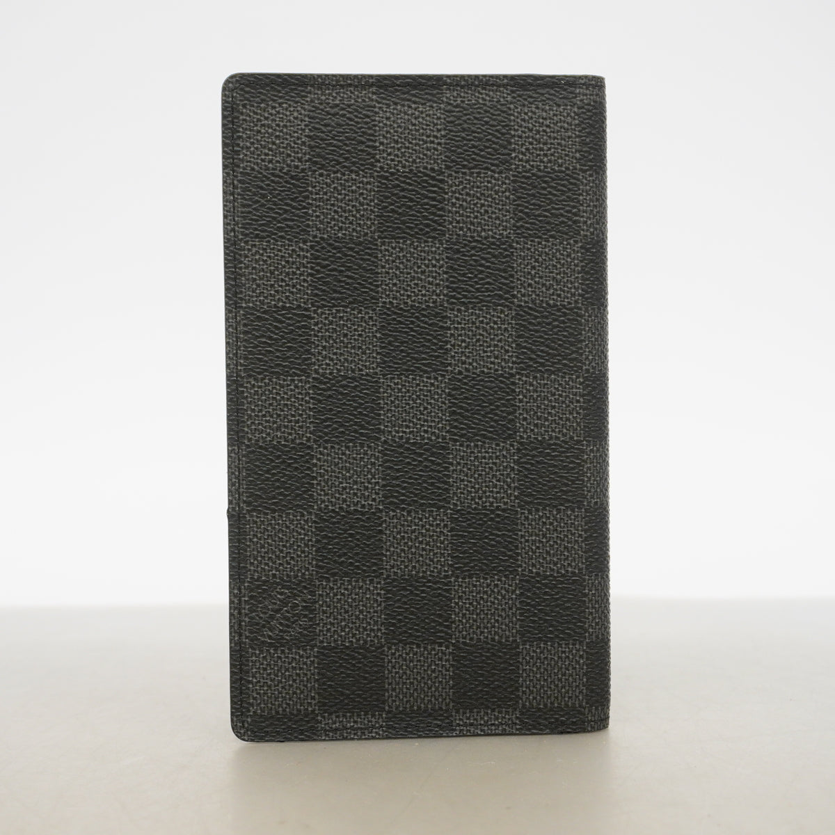 【6hf6281-k】ルイヴィトン 手帳カバー ダミエ・グラフィット アジェンダポッシュ R20975 ブラック グレー【中古】メンズ
