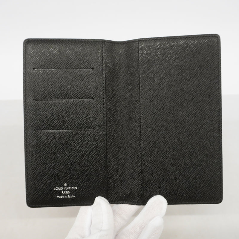 【6hf6281-k】ルイヴィトン 手帳カバー ダミエ・グラフィット アジェンダポッシュ R20975 ブラック グレー【中古】メンズ