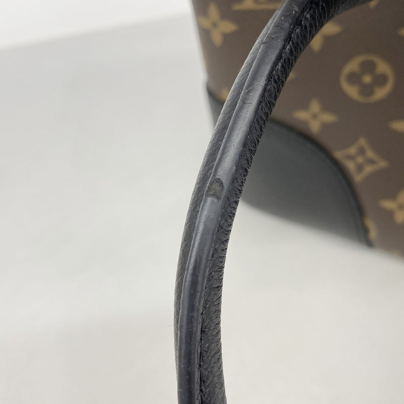 【6hf6316】ルイヴィトン トートバッグ モノグラム フランドリン M41595 ノワール 2wayバッグ【中古】レディース