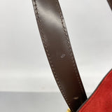 【6hf6317】ルイヴィトン トートバッグ ダミエ ハムステッドMM N51204 エベヌ【中古】レディース