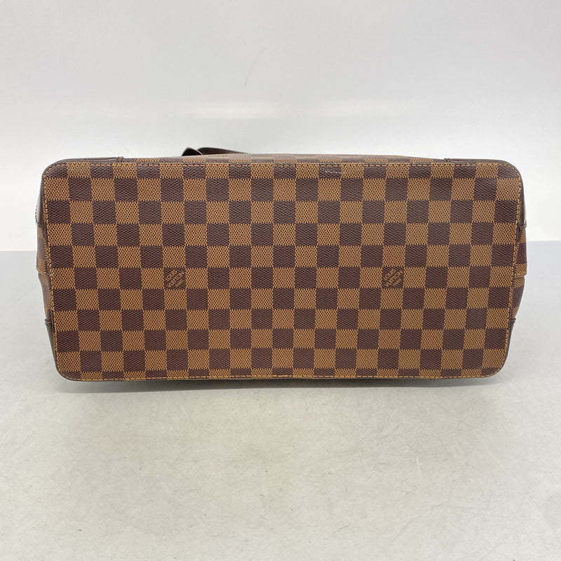 【6hf6317】ルイヴィトン トートバッグ ダミエ ハムステッドMM N51204 エベヌ【中古】レディース