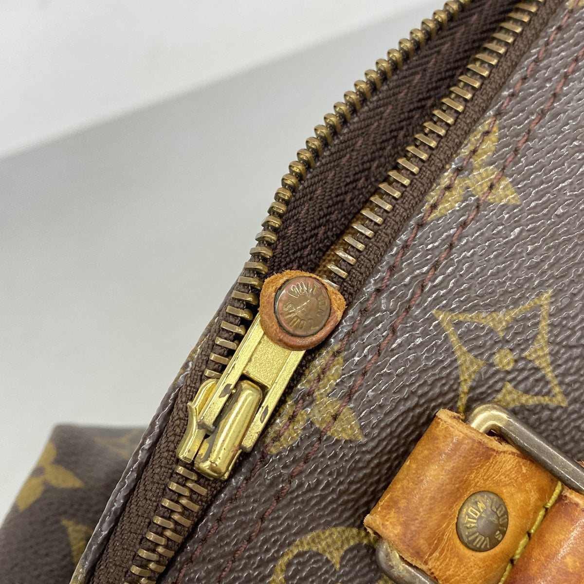 【6hf6318】ルイヴィトン ハンドバッグ モノグラム スピーディ30 M41108 ブラウン【中古】レディース