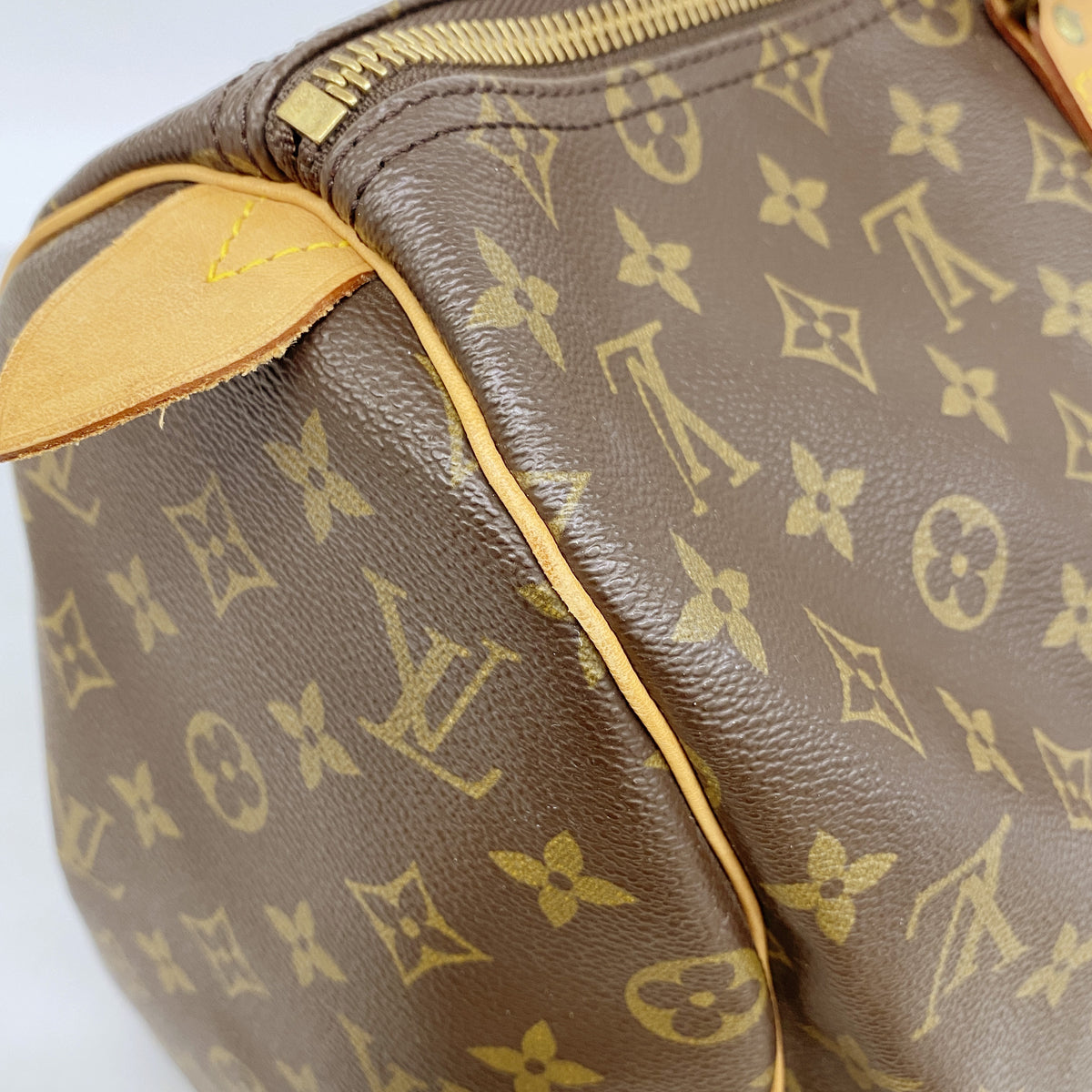 【6hf6334】ルイヴィトン ボストンバッグ モノグラム キーポル45 M41428 ブラウン【中古】メンズ レディース ユニセックス