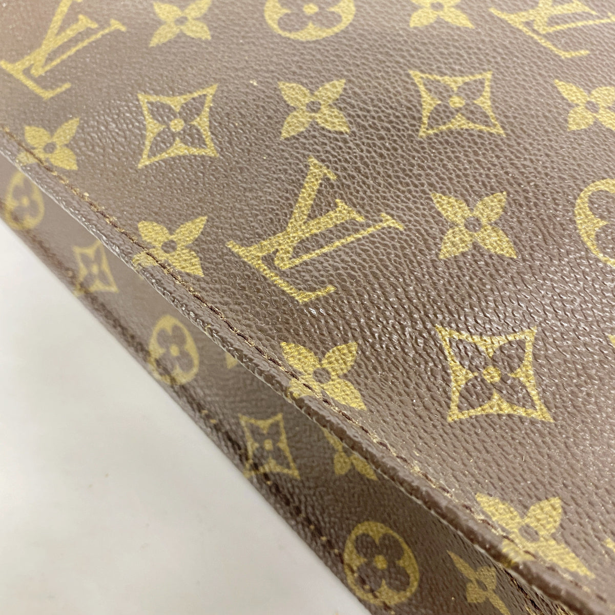 【6hf6335】ルイヴィトン トートバッグ モノグラム サックプラ M51140 ブラウン【中古】レディース