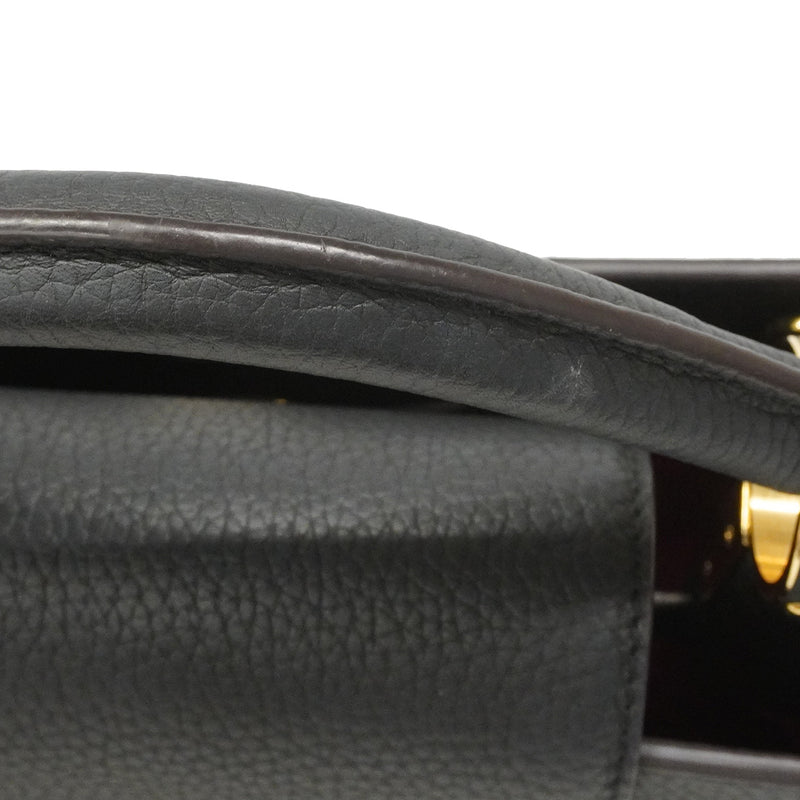 【6hf6338】ルイヴィトン ハンドバッグ トリヨン カプシーヌBB M94755 ノワール 2wayバッグ【中古】レディース