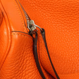【6hf6342】エルメス ハンドバッグ リンディ30 トリヨンクレマンス オレンジポピー シルバー金具 □Q刻印 2wayバッグ【中古】レディース