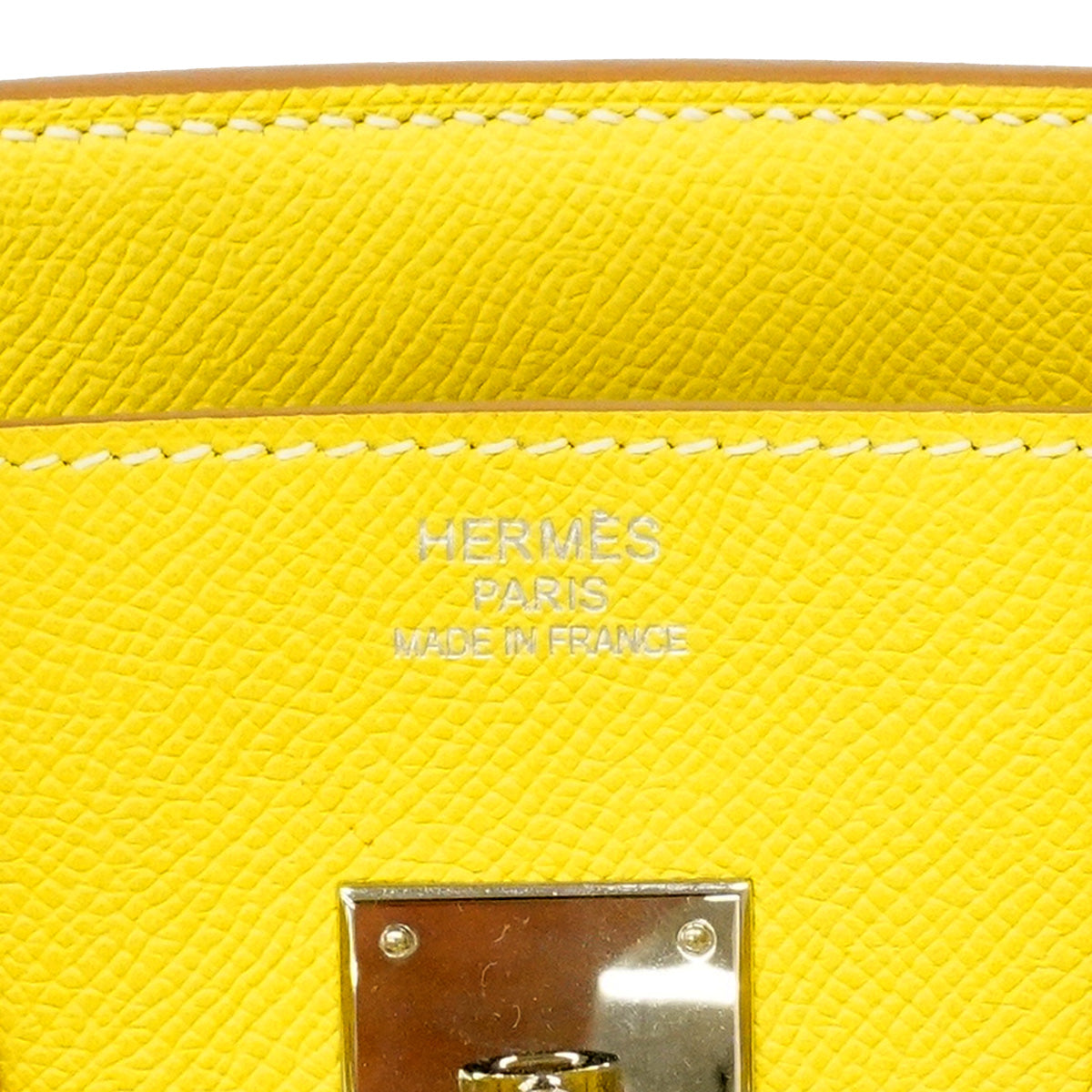 【6hf6343】エルメス ハンドバッグ バーキン35キャンディ ヴォーエプソン ライム/パールグレー シルバー金具 □O刻印【中古】レディース