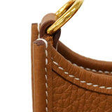 【6hf6345】エルメス ショルダーバッグ エヴリンTPM トリヨンクレマンス ゴールド ゴールド金具 G刻印【中古】レディース