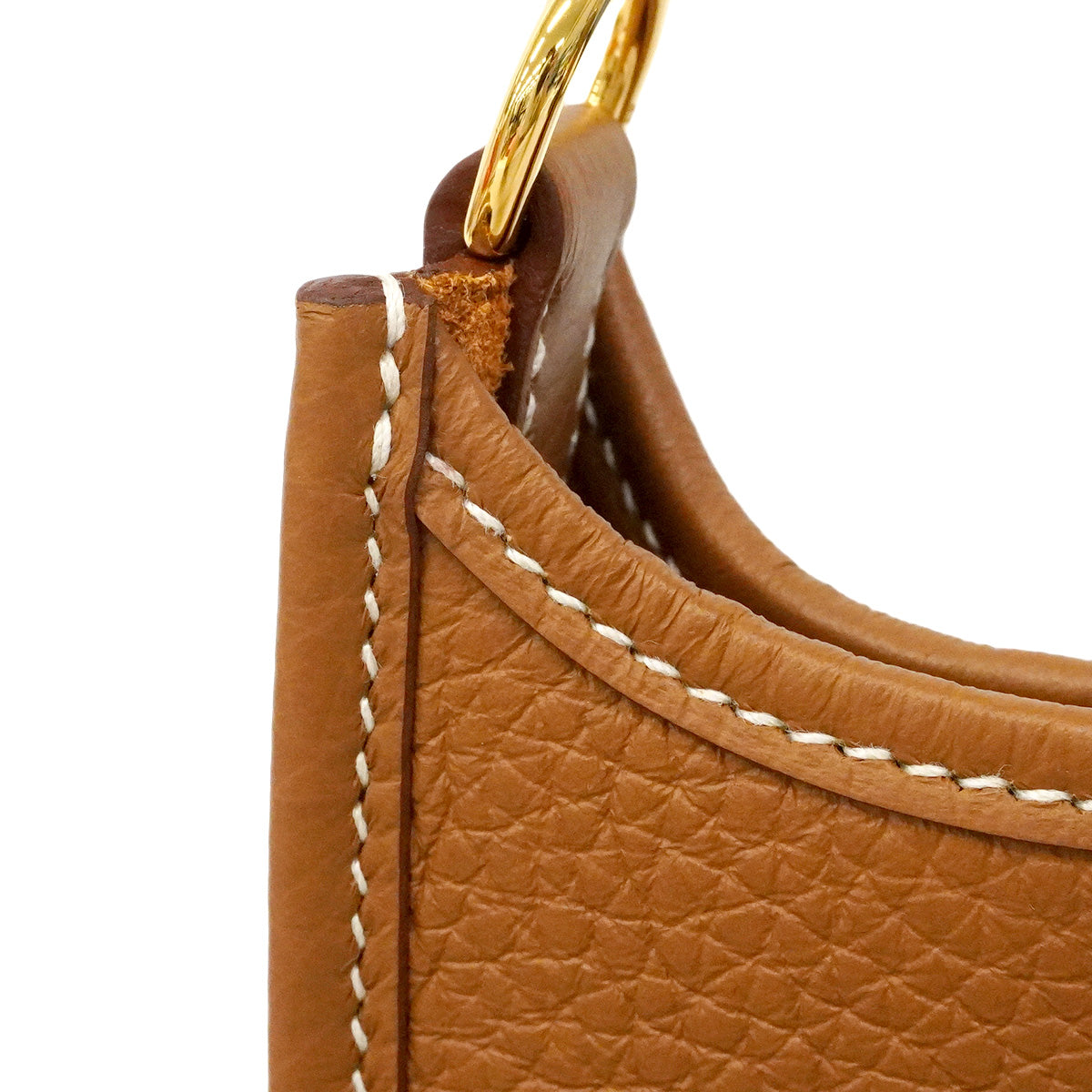 【6hf6345】エルメス ショルダーバッグ エヴリンTPM トリヨンクレマンス ゴールド ゴールド金具 G刻印【中古】レディース