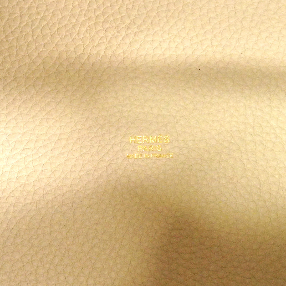 【6hf6346】エルメス ハンドバッグ ピコタンロックMM トリヨンクレマンス クレ ゴールド金具 Z刻印【中古】レディース