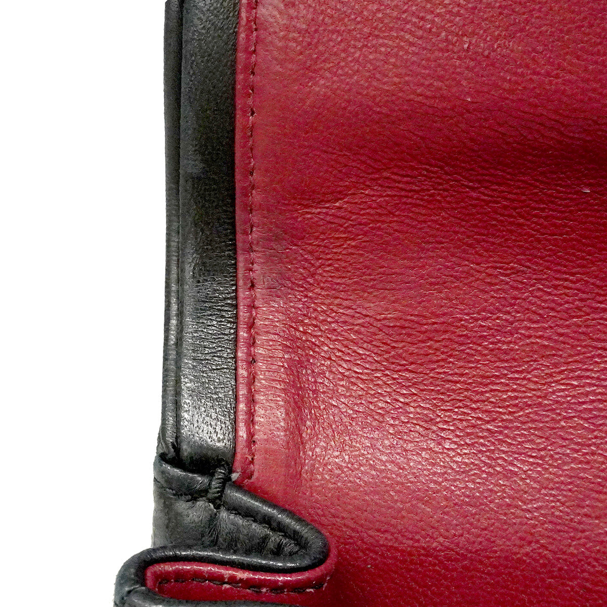 【6hf6351】シャネル ショルダーバッグ マトラッセ Wフラップ Wチェーン ラムスキン ブラック ゴールド金具【中古】レディース