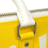 【6hf6353】ルイヴィトン ハンドバッグ エヴリデイLV キーポルXS M80842 イエロー 2wayバッグ【中古】レディース