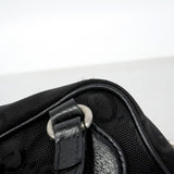 【6hf6356-k】グッチ ハンドバッグ オフザグリッド 625850 ナイロン ブラック シルバー金具 2wayバッグ【中古】レディース