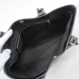 【6hf6359-k】グッチ トートバッグ GGキャンバス ホースビット 137385 キャンバス ブラック ゴールド金具【中古】レディース